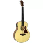 Paramount GS Mini 2 กีตาร์โปร่งไฟฟ้า 36" ทรง Parlor มีเครื่องตั้งสายในตัว + แถมฟรีกระเป๋ากีตาร์ & คาโป้ & ปิ๊กกีตาร์