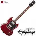 Epiphone® SG Standard กีตาร์ไฟฟ้า ทรง SG 22 เฟร็ต ดีไซน์ Gibson ** ประกันศูนย์ 1 ปี **