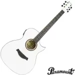 PARAMOUNT GX50CEQ 41 inch electric guitar 41 inch OM SHARP CUTAWAY Square/Mahogany has 5 EQ Band.