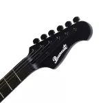 PARAMOUNT Electric guitar HSS STRAT Piccard, Aluminum Est-BKM + free guitar bags, JG5 & Pick ** Using D'Adario **