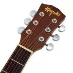 Kazuki KZ41C CHERRY SUNBUST, 41 inch acoustic guitar + free neck, free guitar bag & Kapo & Pick ** Beginners who provide the most specification **