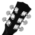 Kazuki Kz41C Black, 41 inch acoustic guitar + free neck, free guitar bag & Kapo & Pick ** new acoustic guitar that provides the most specification **