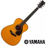 Yamaha® FS5 กีตาร์โปร่ง 40 นิ้ว ทรง Concert ไม้แท้ทั้งตัว ใช้การบ่มไม้ด้วยเทคโนโลยี A.R.E. + แถมฟรีกระเป๋าฮาร์ดเคส & ประ