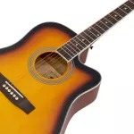 Fantasia 41 inch guitar, concave neck, QAG411M + free, free guitar bag & kapo & picking ** new acoustic guitar **