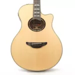 Yamaha® APX1200II 40 -inch electric guitar, APX Shape shape 22 Freat Top Slide Side and back, Sol, Rose Wood + Free