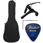 FANDER® FA-125CE 41-inch electric guitar, Dreadnought, concave neck, spruce, tuner function ** use Fishman® ** + free guitar & kapo bag