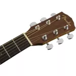 Fender® CT-60S Travel Guitar Black กีตาร์โปร่ง กีตาร์ทราเวล 38 นิ้ว ไม้ท็อปโซลิดสปรูซ + แถมฟรีกระเป๋ากีตาร์ขอบแข็ง Fender & ปิ๊กกีตาร์