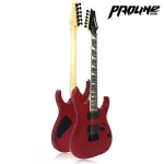 Proline PE1100 Electric guitar Strat 24 Frets Red Wood, Belly Wood, Homo Humk