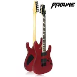 Proline PE1100 กีตาร์ไฟฟ้า ทรง Strat 24 เฟร็ต Red ไม้เบสวู้ด คอเมเปิ้ล ปิ๊กอัพฮัมคู่