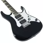 Proline PE1500 Electric guitar Strat 24 Freat Black Black, Blue, River, HSH ** Metal Card **