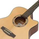 PARAMOUNT QAG501 41 -inch guitar, concave neck, Taylor style, top -tops, spruce/mahogany coated+ free acoustic guitar bags