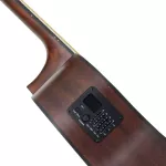 PARAMOUNT QAG501E 41 -inch electric guitar, Taylor shape, top -tops, coated, tuner, and free tuner.