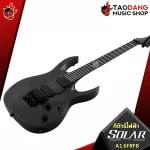 Solar A1.6FRFB electric guitar comes with Sound, strong, black.