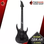 Solar A1.6FRFB electric guitar comes with Sound, strong, black.