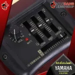[Bangkok & Metropolitan Lady to send Grab Urgent] Electric guitar Yamaha FX370C [Free gift] [with Set Up & QC Easy to play] [Insurance from the center] [100%authentic] [Free delivery] Red turtle
