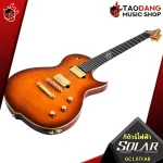 Solar GC1.6TFAB electric guitar, Flame Solar Amber Burt [Free gifts] [with Set Up & QC, easy to play] [Center insurance] [100%authentic] [Free delivery] Turtle