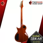 Solar GC1.6TFAB electric guitar, Flame Solar Amber Burt [Free gifts] [with Set Up & QC, easy to play] [Center insurance] [100%authentic] [Free delivery] Turtle