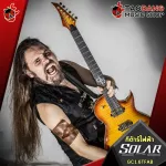 Solar GC1.6TFAB electric guitar, Flame Solar Amber Burt [Free gifts] [with Set Up & QC, easy to play] [Center insurance] [100%authentic] [Free delivery] Turtle