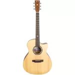 Kazuki Soul GA41C, 41 -inch guitar, GA shape, concave neck, top solid wood/Mahogany coating + free special thick guitar bag
