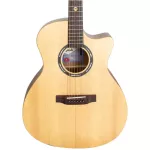 Kazuki Soul GA41C, 41 -inch guitar, GA shape, concave neck, top solid wood/Mahogany coating + free special thick guitar bag