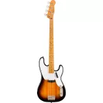Fender® Squier Classic VIBE 50S PRECISION BAST MN, the 50th year guitar, PJ 20 Frets Body Bar Pickup Al Niko Fing