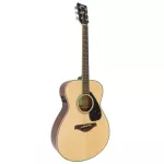 YAMAHA® FS820TRS Transacoustic Guitar Electric Guitar Trangkutic guitar Genuine Top Sol, Stepru/Mahokani, has an effect & battery in