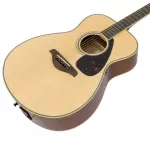 YAMAHA® FS820TRS Transacoustic Guitar Electric Guitar Trangkutic guitar Genuine Top Sol, Stepru/Mahokani, has an effect & battery in