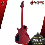 Electric guitar solar gc2.6tbr [Free free gift] [with SET Up & QC easy to play] [Center insurance] [100%authentic] [Free delivery] Turtle
