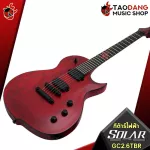 Electric guitar solar gc2.6tbr [Free free gift] [with SET Up & QC easy to play] [Center insurance] [100%authentic] [Free delivery] Turtle
