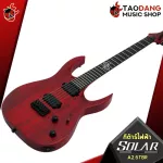 Solar A2.6TB Blood Red Matte - Electric Guitar Solar A2.6TBR [free free gift] [with Set Up & QC easy to play] [100%authentic] [Free delivery] Red turtles