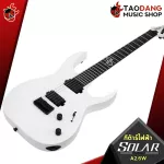Solar A2.6W electric guitar. White matte [free free gift] [with Set Up & QC easy to play] [Insurance from the center] [100%authentic] [Free delivery] Turtle