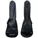 Ukulele Bag กระเป๋าอูคูเลเล่ สำหรับไซส์ Soprano หนังเทียม PVC บุฟองน้ำหนา 5 มิล มีสายสะพายหลัง รุ่น DC085-UK21