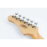 Kazuki® Rough Stone Stone, 22 Frets Strat Stone, Rough Stone, Mahogany Pickins, Wilkinson HSS, coarse satin coated + free Ki Ta