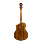 Kazuki All Soul3 GAS 41 -inch guitar, authentic sole wood, GA style, Grover knob + silver color + free, special thick guitar bag ** All Solid Guitar **