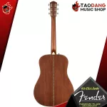Fender Paramount PD-20E DREADNOUGHT [free free gift] [with Set Up & QC easy to play] [Insurance from zero] [100%authentic] [Free delivery] Red turtle