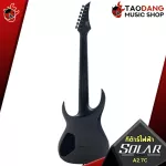 The Solar A2.7C electric guitar was born to please the black Metal Tamil Black cable.