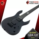 The Solar A2.7C electric guitar was born to please the black Metal Tamil Black cable.