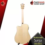 SAGA DM100CE Electric Guitar DM100CE DE CUTAHAWAY Distinct, fun with Pickup Fishman with premium free gifts - red turtles