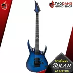 Solar A1.6frfob electric guitar With exciting lever, free shipping - Red turtle