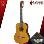 [Bangkok & Metropolitan Lady to send Grab Quick] Classical guitar yamaha C70 [free gift] [with Set Up & QC easy to play] [Insurance from zero] [100%authentic] [Free delivery] Turtle