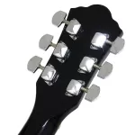 KAZUKI 39 -inch Guitar, OM shape, KZ39C, red wine color + free guitar bag & guitar wipe & guitar towel &