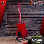 Clevan CSG20 electric guitar, SG shape, body and neck made of Mahogany wood, bridge tune-o-matic, with 10 free items, free shipping.
