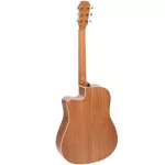 Kazuki® Rung Phanakorn Serie D41C 41 -inch guitar, Dreadnought Cutaway shape Side and back