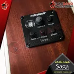 [Bangkok & Metropolitan Region Send Grab Quick] Electric guitar SAGA SF700GE, SF700GCE [Free free gift] [with SET Up & QC easy to play] [Insurance from the center] [100%authentic] [Free delivery] Red turtle