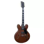 Kazuki K335 Electric guitar SEMI Hollow 22 Frets Body, Pepper, MPL, is suitable for jazz/blues/acoustic music.