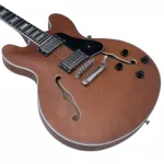 Kazuki K335 Electric guitar SEMI Hollow 22 Frets Body, Pepper, MPL, is suitable for jazz/blues/acoustic music.