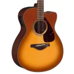 YAMAHA® FSX800C 41 -inch electric guitar, Sandburst Concert ** Top Soda Sida Sida Sida ** + Free Yamaha Genuage Bags *