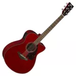 YAMAHA® FSX800C 41 -inch electric guitar, Red Ruby Concert ** Top Soda Sida Sida Sida ** + Free Yamaha Genuage Bag **