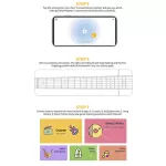 POPUTAR® T1, 36 -inch genius guitar, SPRUCE Wooden Front & Mahogany per Bluetooth, can connect to popumusic apps + free bags & manual ** Zero insurance