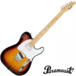 PARAMOUNT PE202 Electric guitar 22 Freck, River, Pickup, Telecaster Electric Guitar + Free Bag & Jack & Tuner & Junner & Pick
